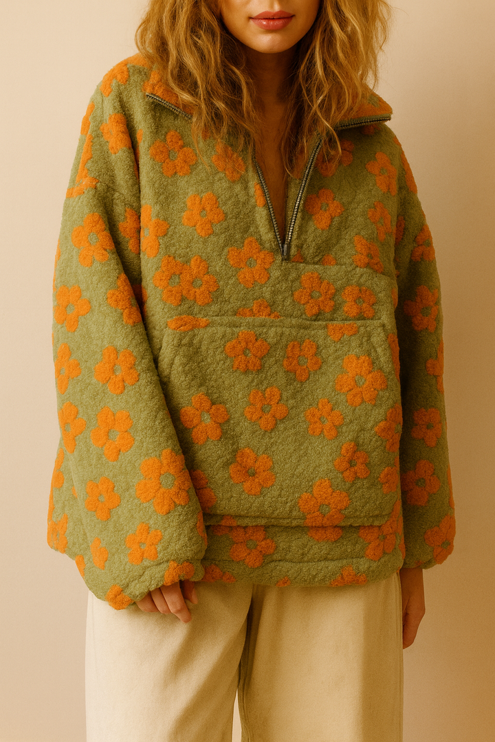 Kristine™ | Honey Bloom Zip