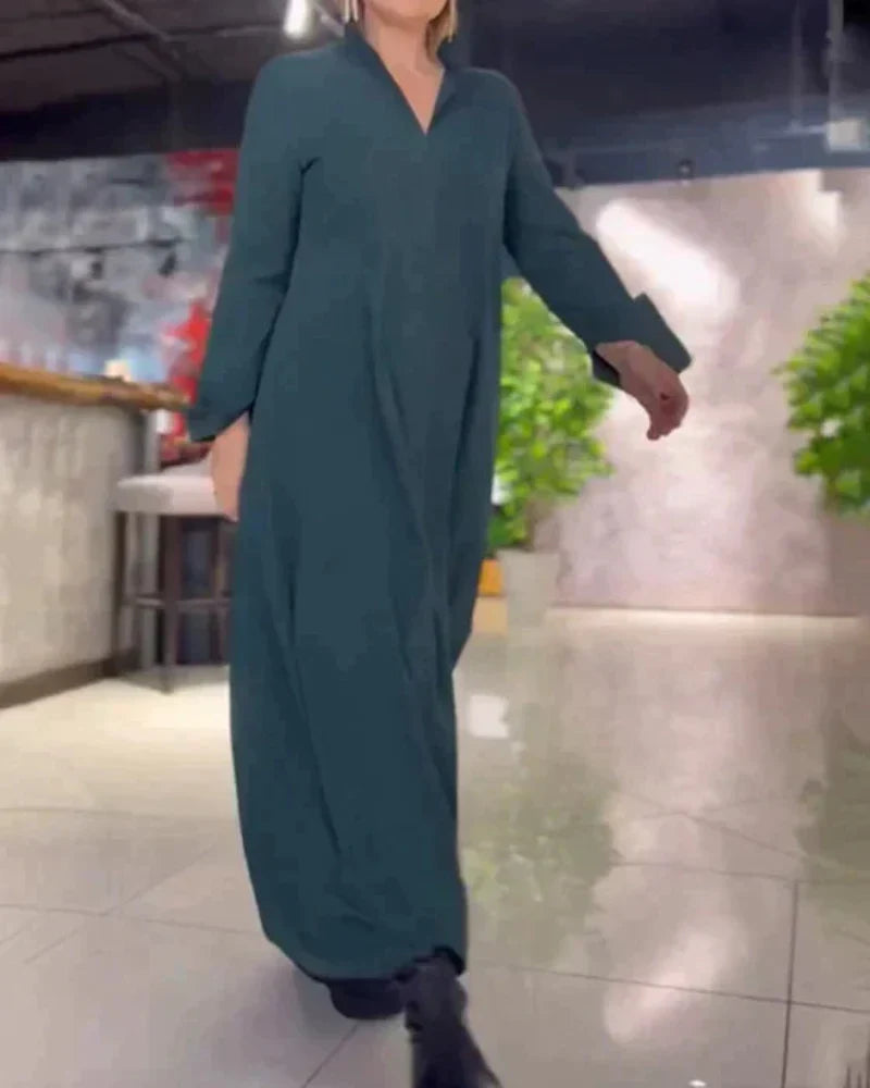 EVITA - ROBE LONGUE ÉLÉGANTE ET CONFORTABLE