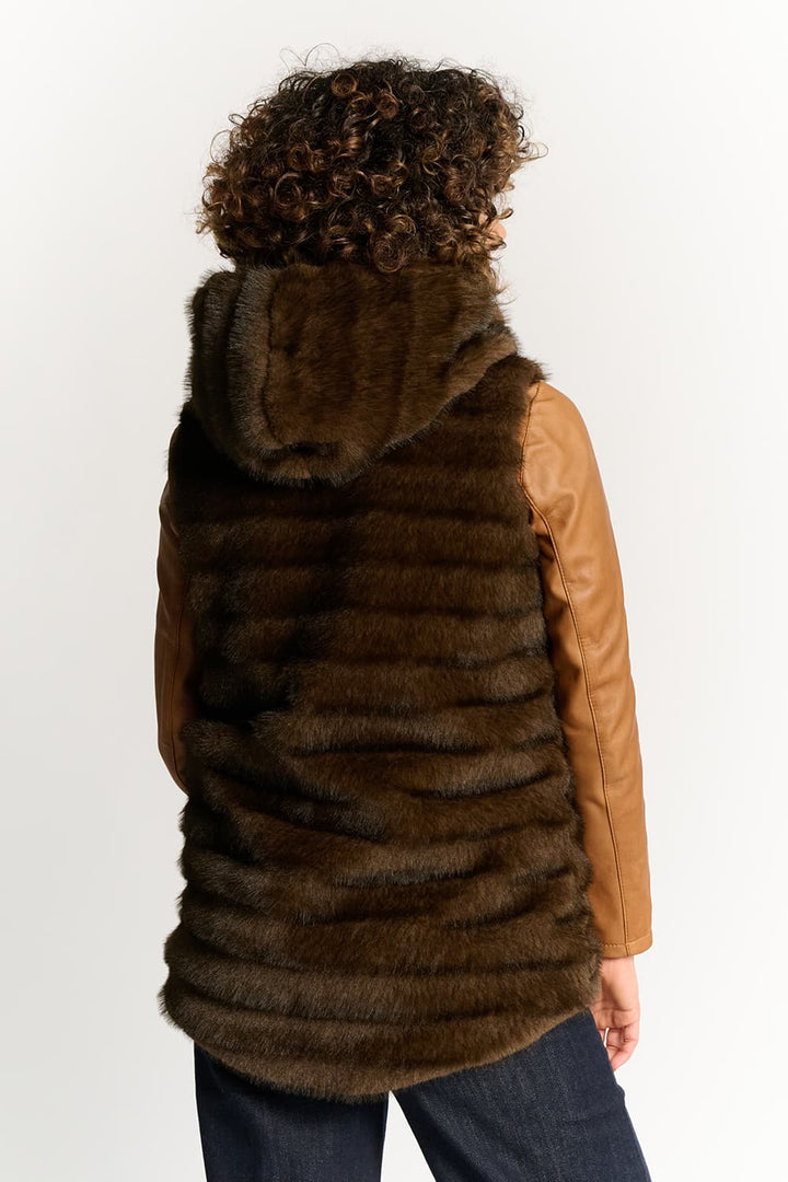 Eline™ | Cortina mørkebrun vest