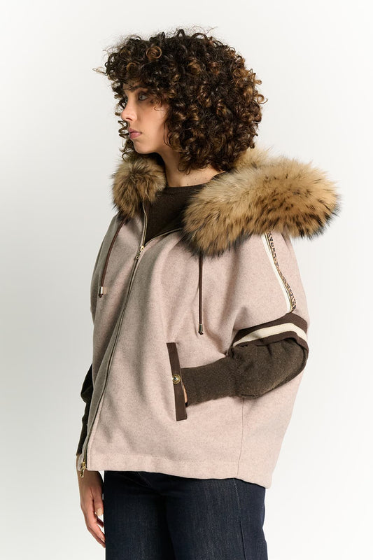 Agnes™ | Pink Marta Poncho