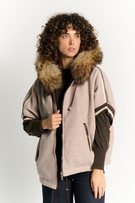 Agnes™ | Pink Marta Poncho