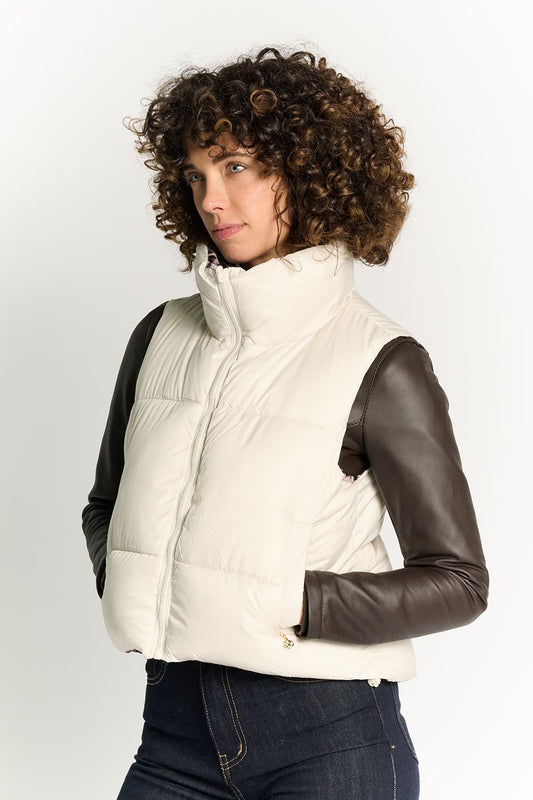 Elina™ | Paris Puffer Vest Jacket