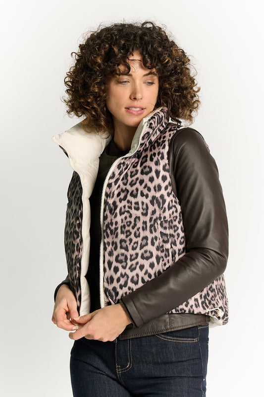 Elina™ | Paris Puffer Vest Jacket