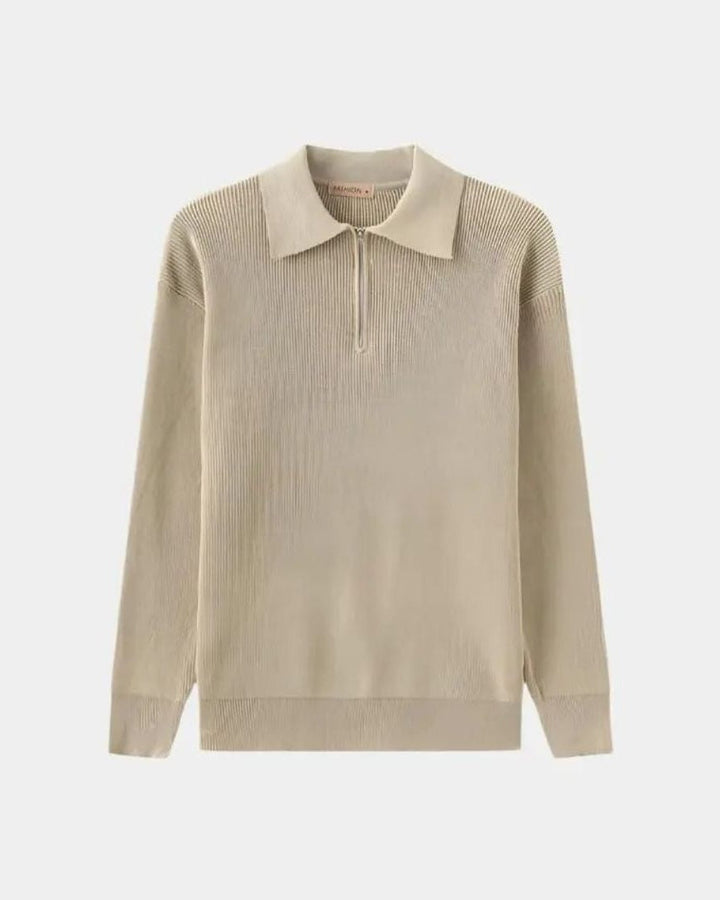 David™ | Zip Polo Pullover