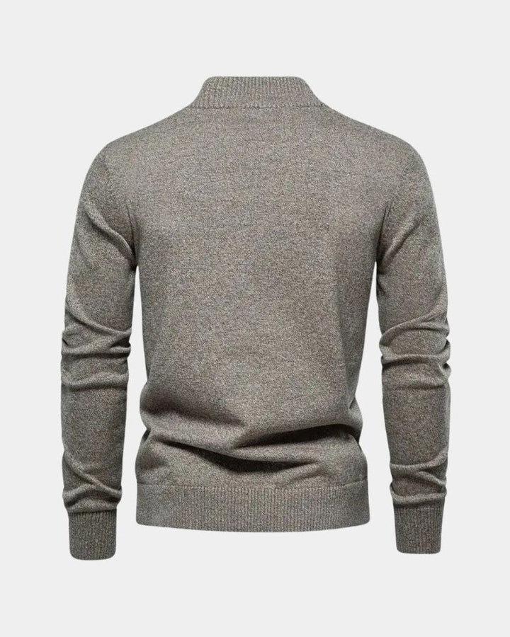 Mads™ | Strikket Bomuldstrøje