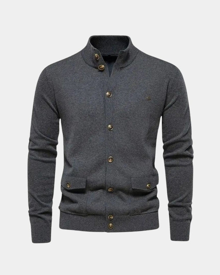Mads™ | Strikket Bomuldstrøje