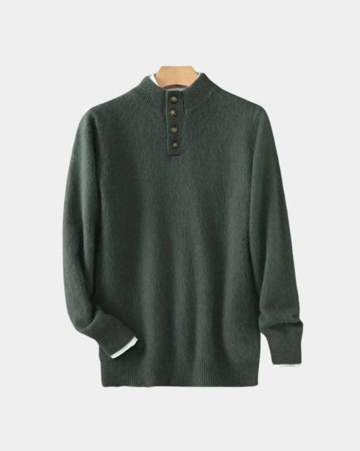 Valdemar™ | Strikjakke med Bælte