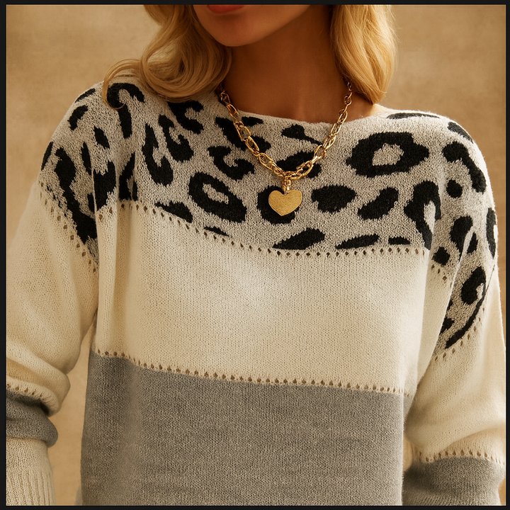 Chloé™ |  Blød Panter-sweater