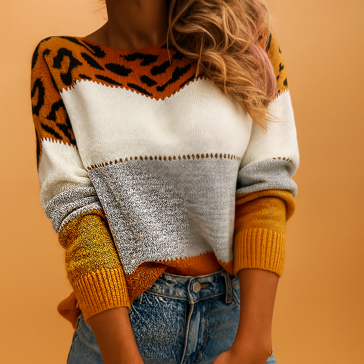 Chloé™ |  Blød Panter-sweater