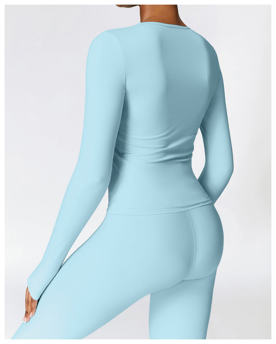 Alva™ | Motion langærmet bluse og leggings-sæt