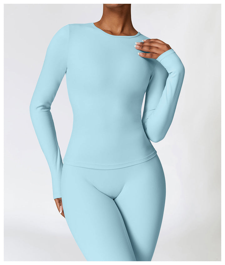 Alva™ | Motion langærmet bluse og leggings-sæt