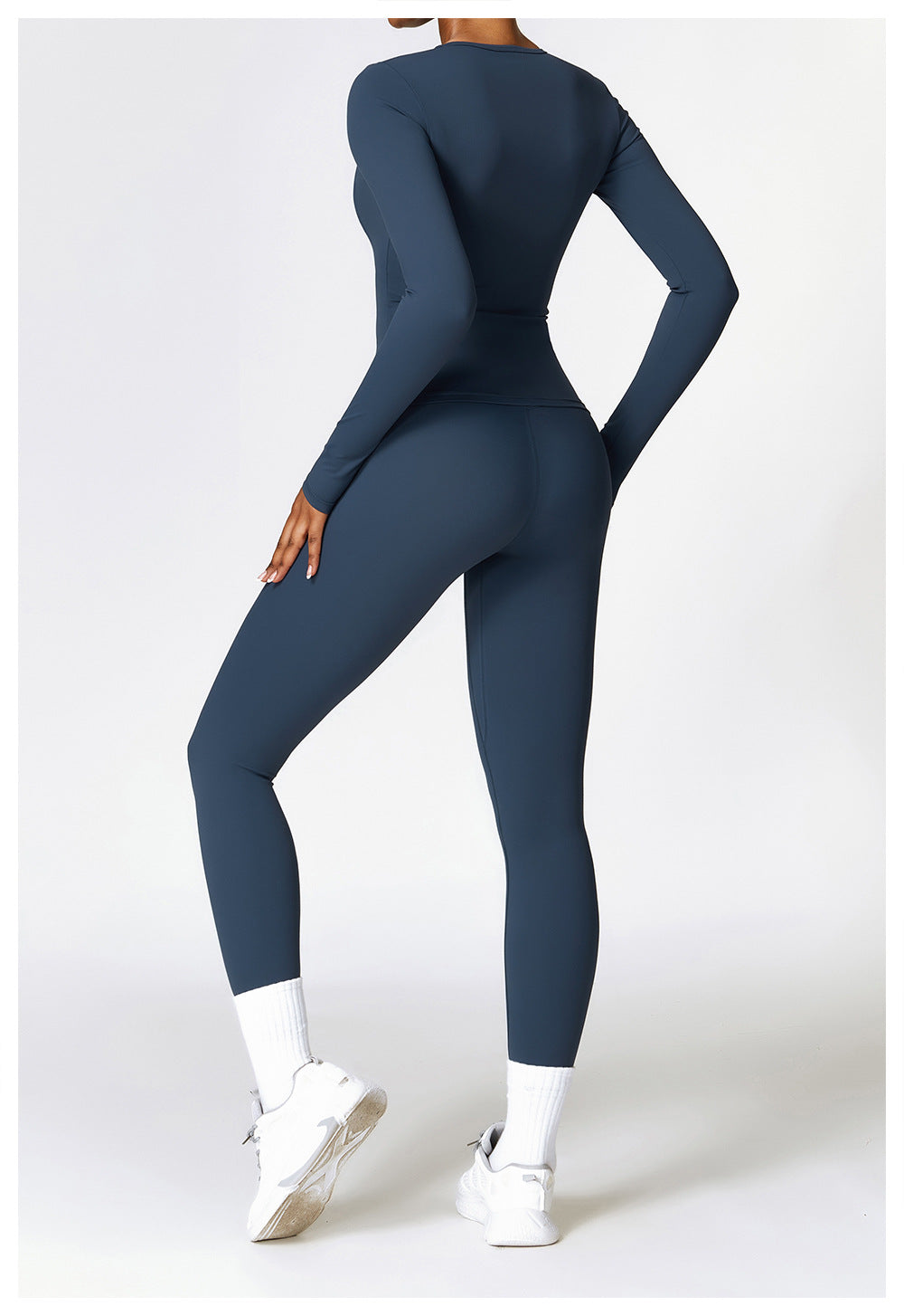 Alva™ | Motion langærmet bluse og leggings-sæt