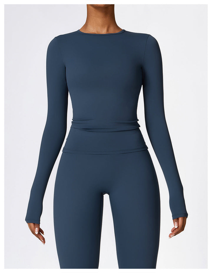 Alva™ | Motion langærmet bluse og leggings-sæt