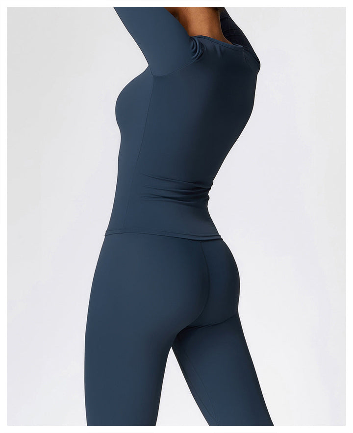 Alva™ | Motion langærmet bluse og leggings-sæt