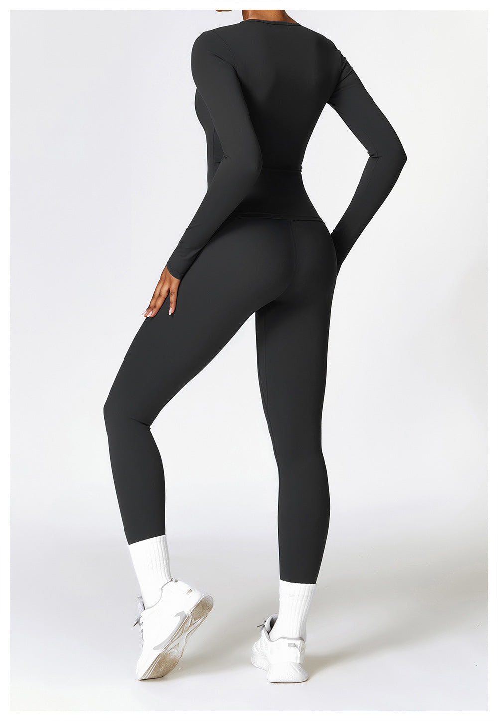 Alva™ | Motion langærmet bluse og leggings-sæt