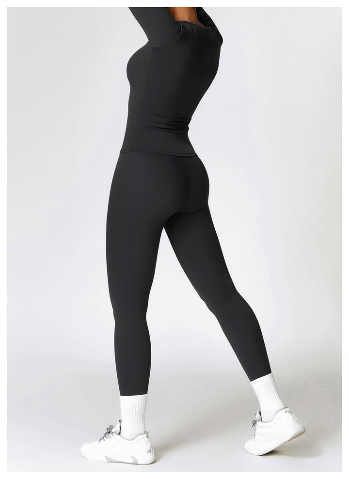Alva™ | Motion langærmet bluse og leggings-sæt