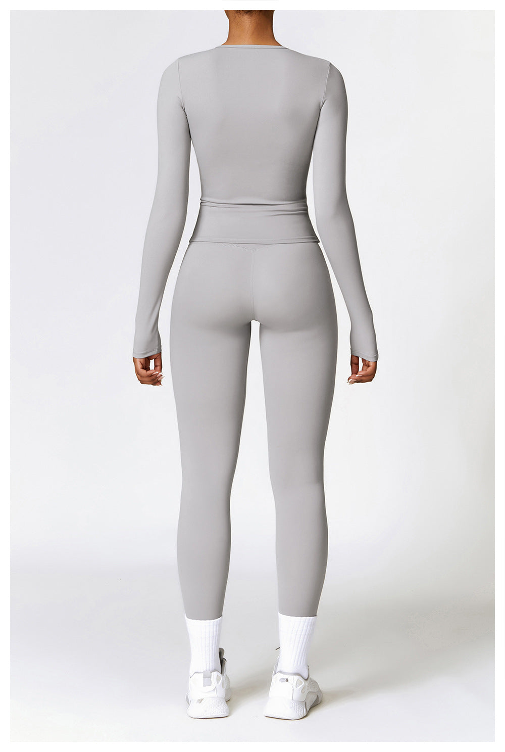 Alva™ | Motion langærmet bluse og leggings-sæt