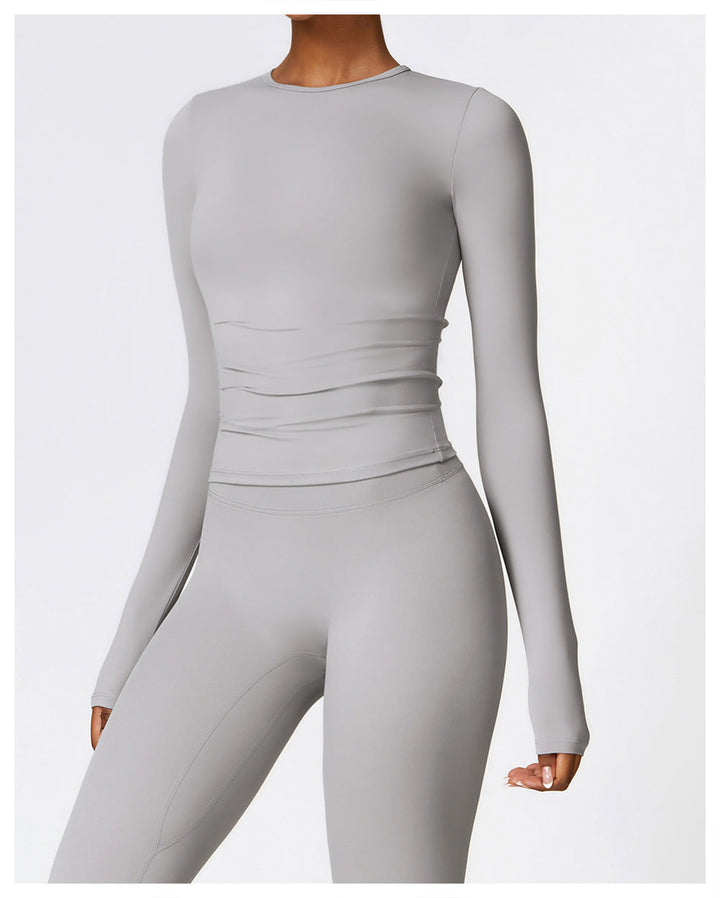 Alva™ | Motion langærmet bluse og leggings-sæt
