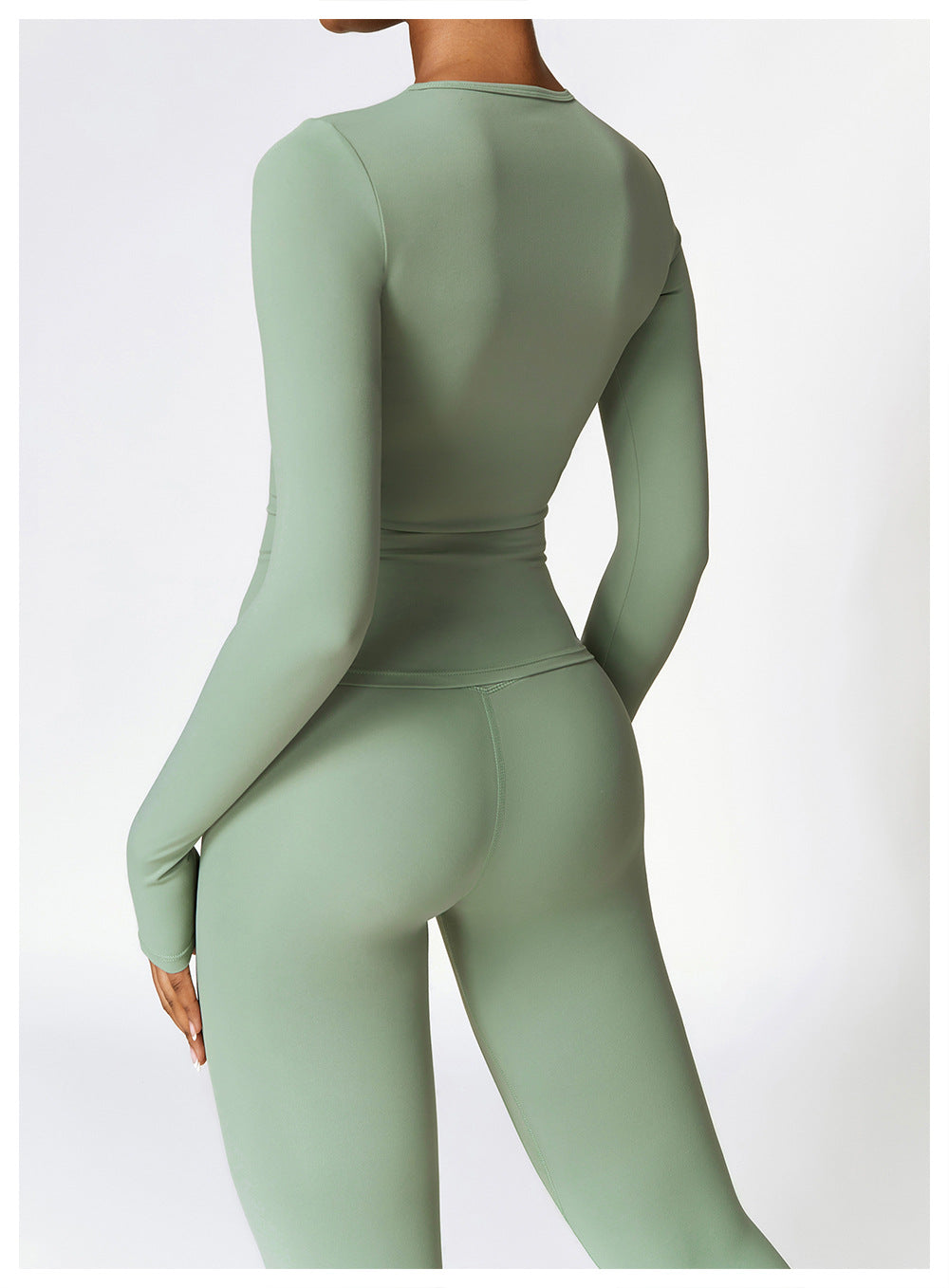 Alva™ | Motion langærmet bluse og leggings-sæt