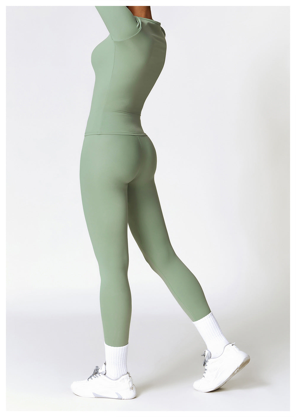 Alva™ | Motion langærmet bluse og leggings-sæt