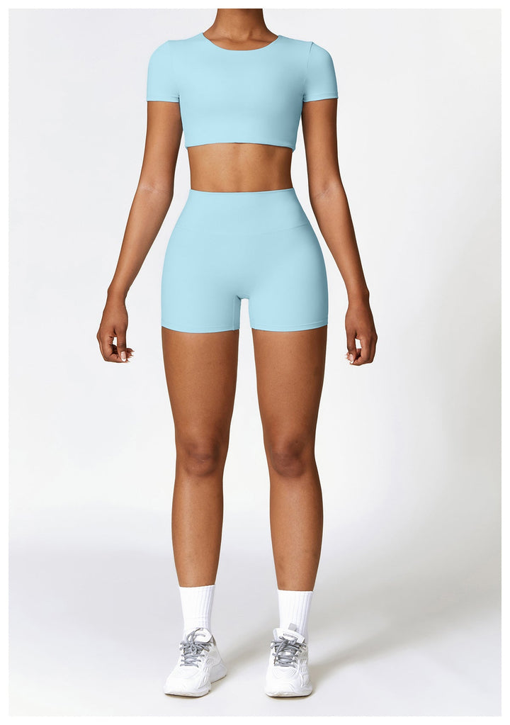 Emilie™ | Energy T-shirt og shorts-sæt