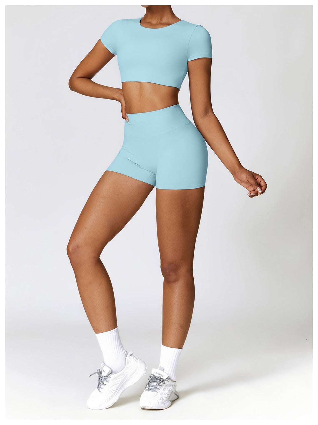Emilie™ | Energy T-shirt og shorts-sæt