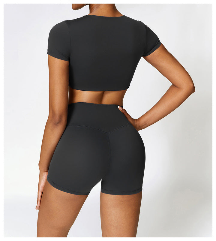 Emilie™ | Energy T-shirt og shorts-sæt