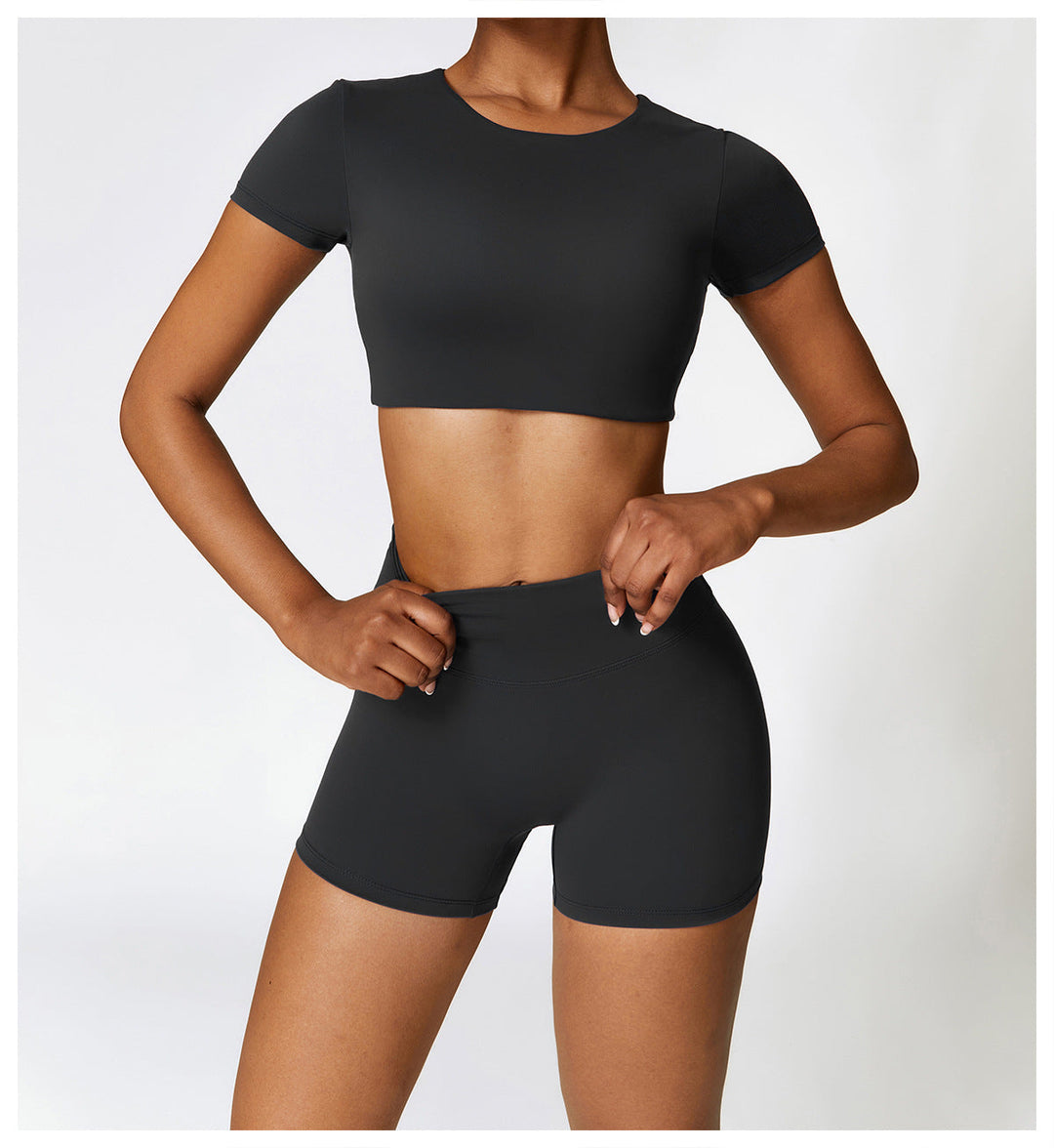 Emilie™ | Energy T-shirt og shorts-sæt