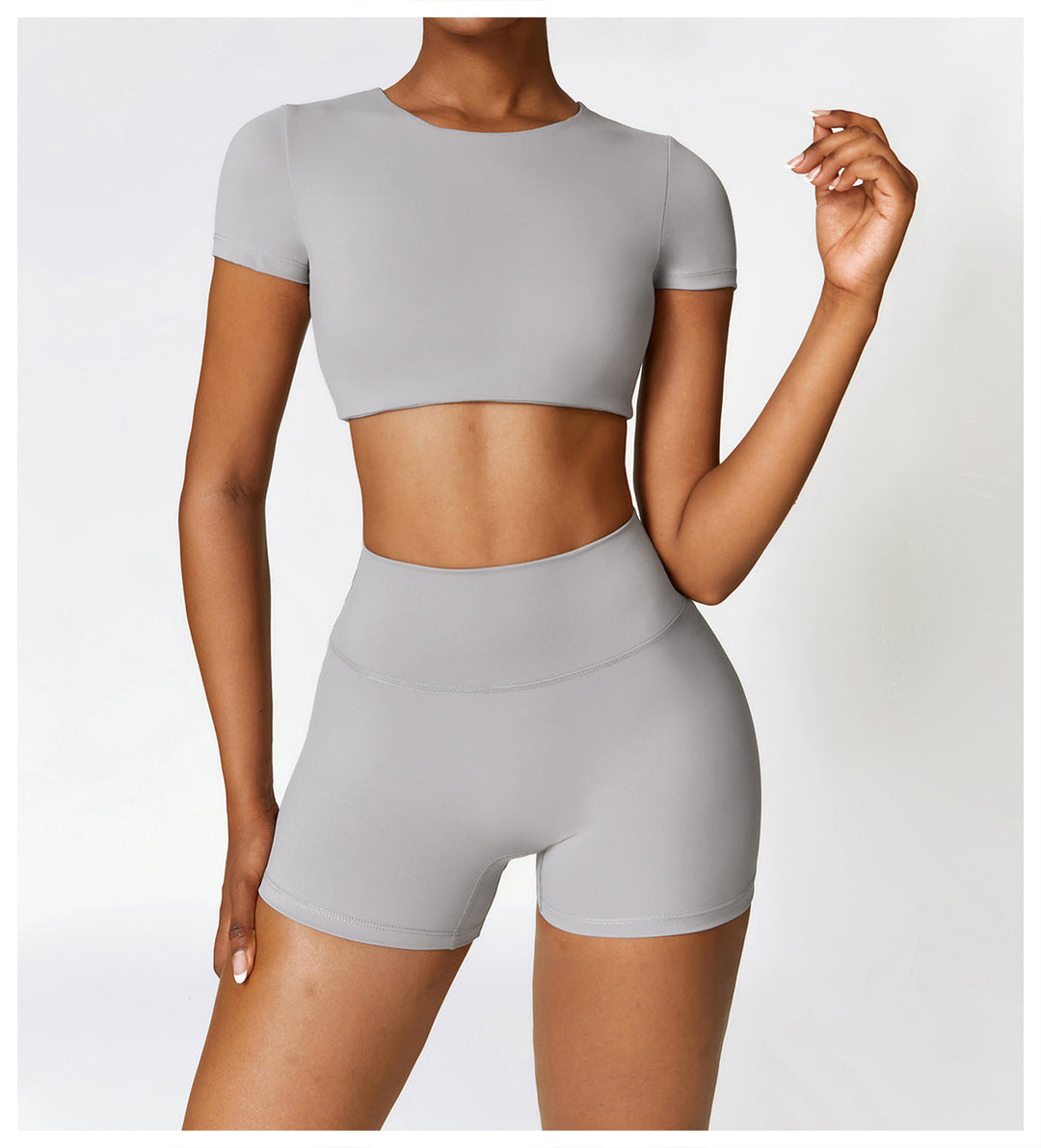 Emilie™ | Energy T-shirt og shorts-sæt
