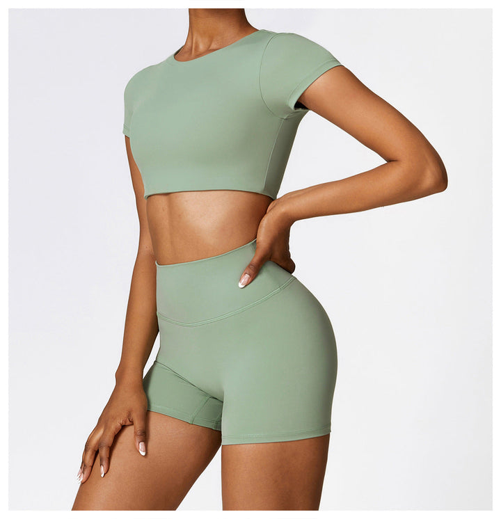 Emilie™ | Energy T-shirt og shorts-sæt