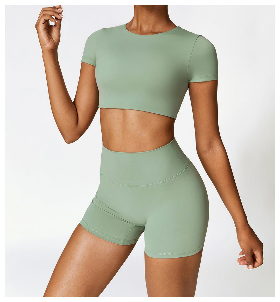 Emilie™ | Energy T-shirt og shorts-sæt