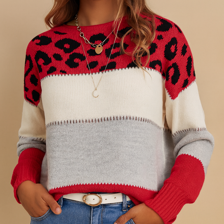Chloé™ |  Blød Panter-sweater