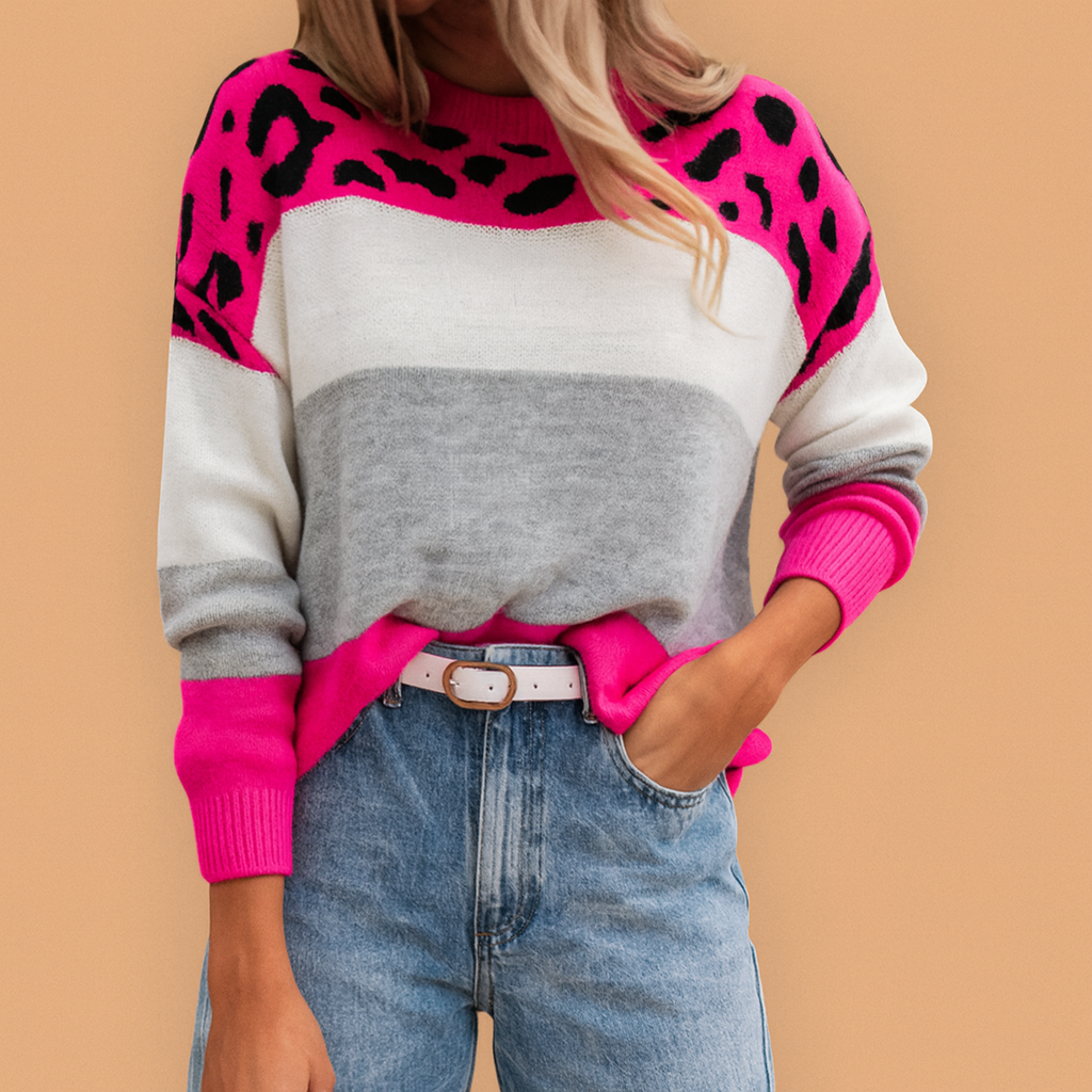 Chloé™ |  Blød Panter-sweater