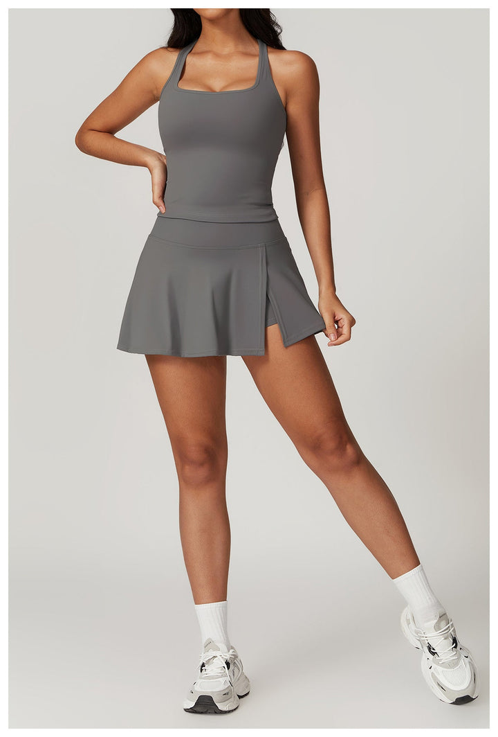 Lene™ | Core Tank & Skirt Set
