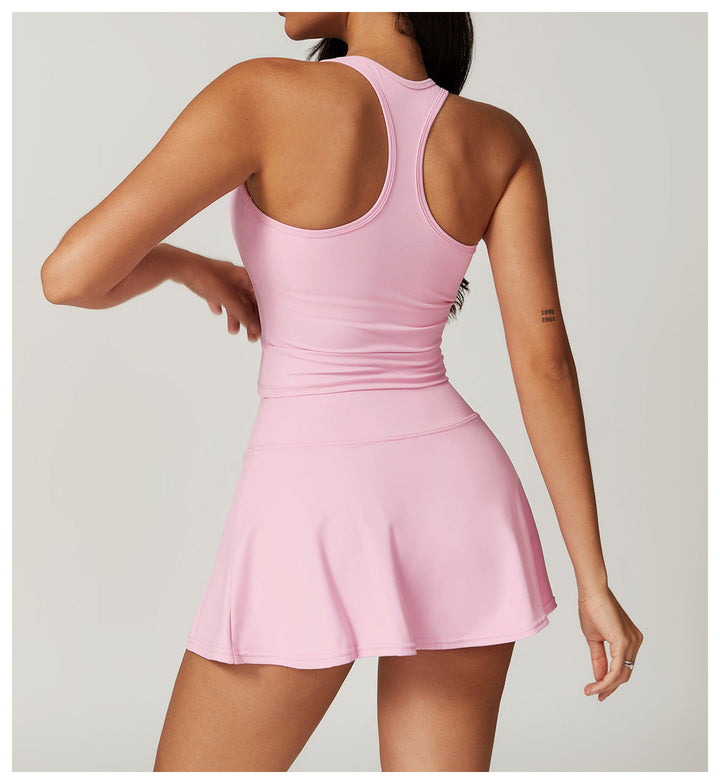 Lene™ | Core Tank & Skirt Set