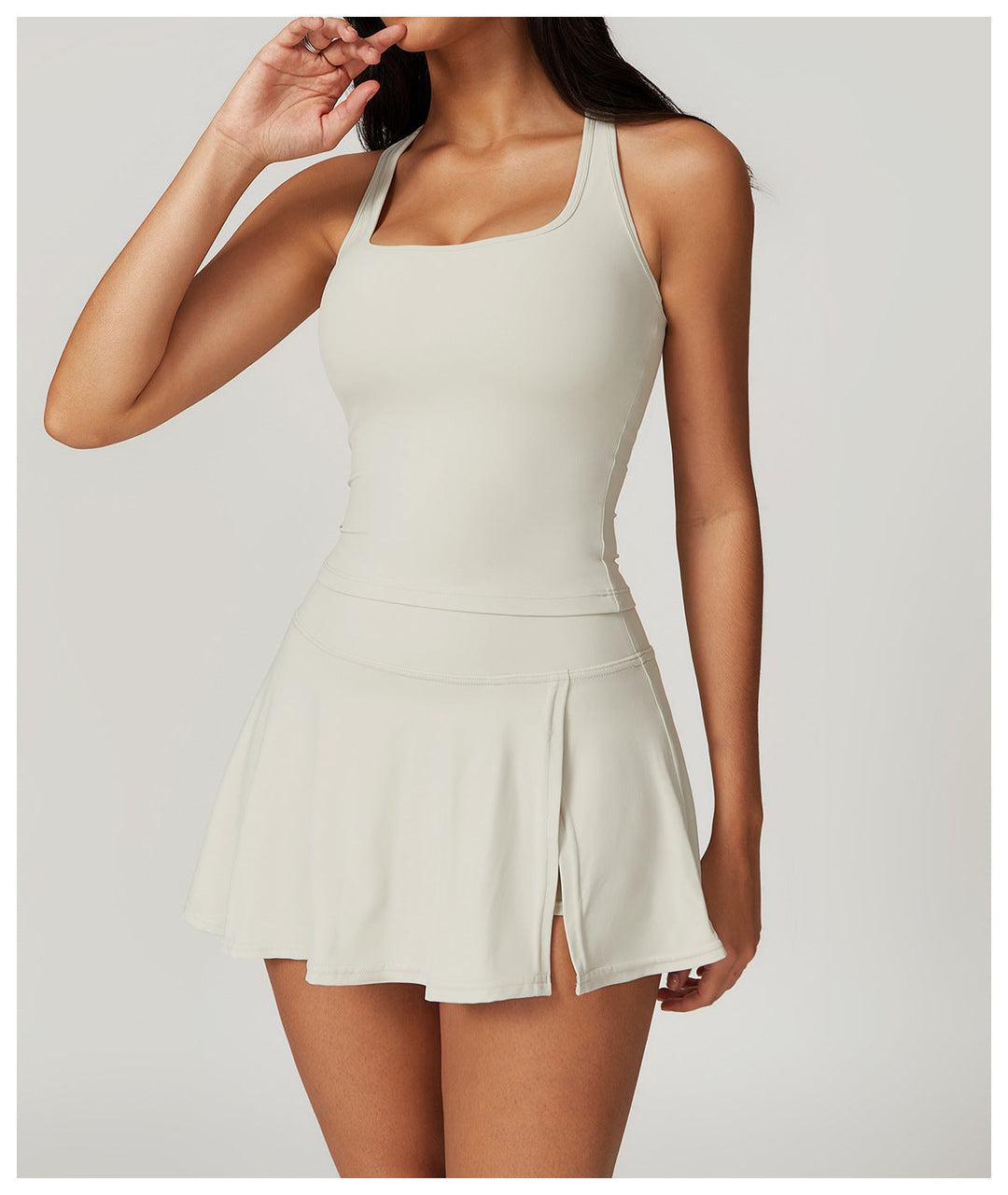 Lene™ | Core Tank & Skirt Set
