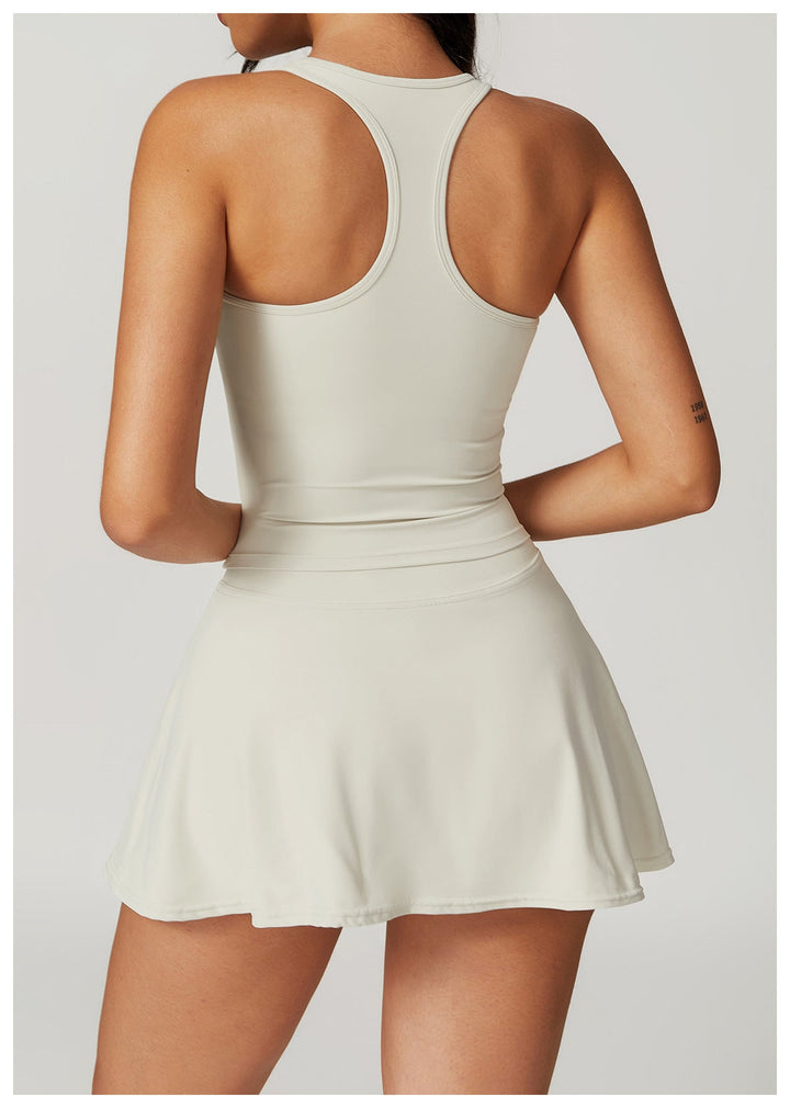 Lene™ | Core Tank & Skirt Set