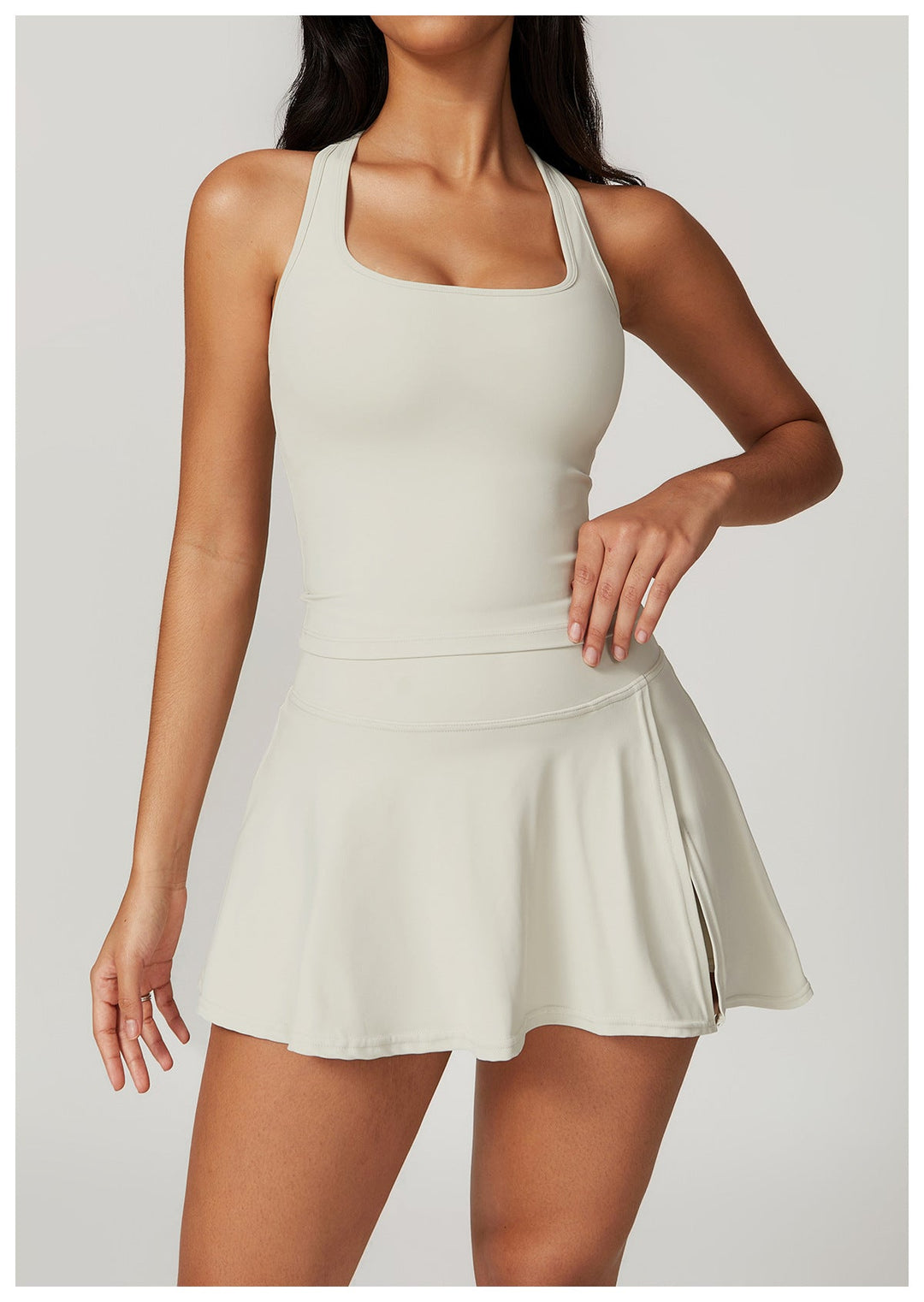 Lene™ | Core Tank & Skirt Set